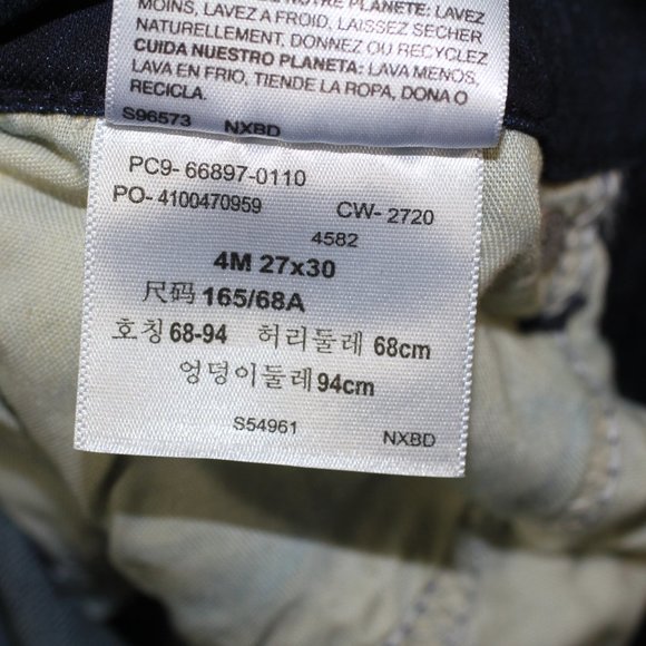 Women's Levi's Denizen Stretch Mid Rise size 4M - Picture 13 of 13